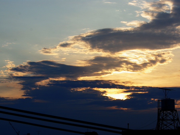 夕方の雲4サムネイル